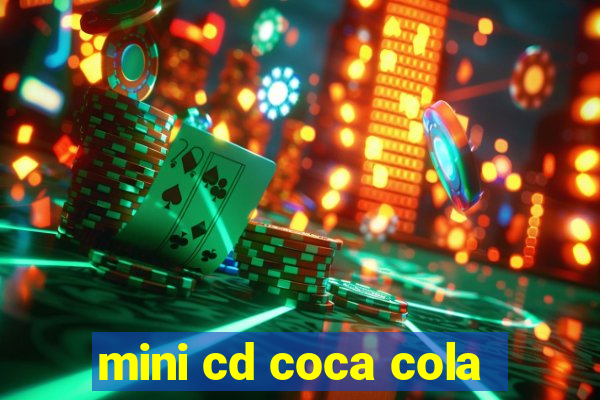 mini cd coca cola